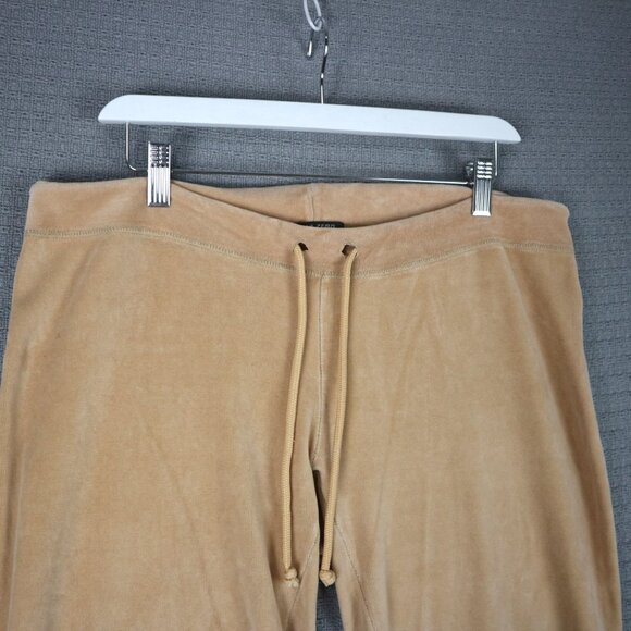 Point Zero Nicole Benisti Flare Bootcut Velour Track Pants Womens Medium Y2K - Picture 5 of 9